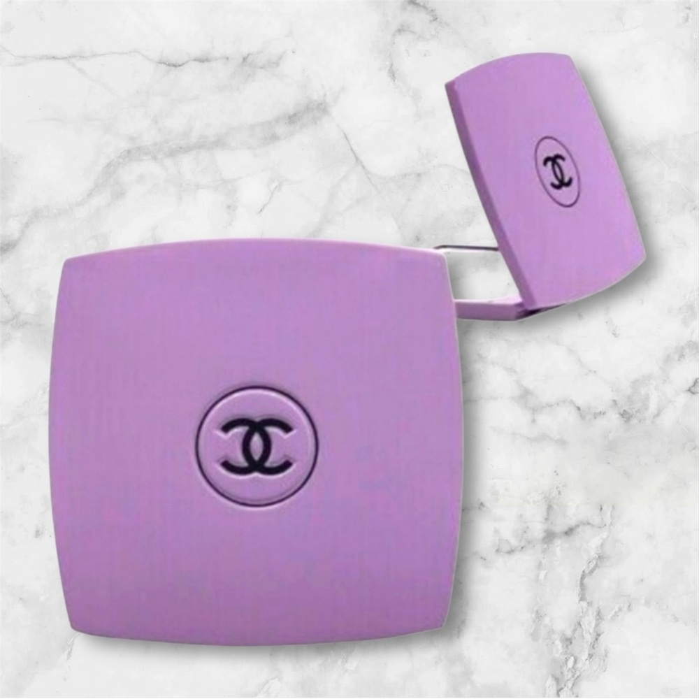 CHANEL Lavender Compact Mirror